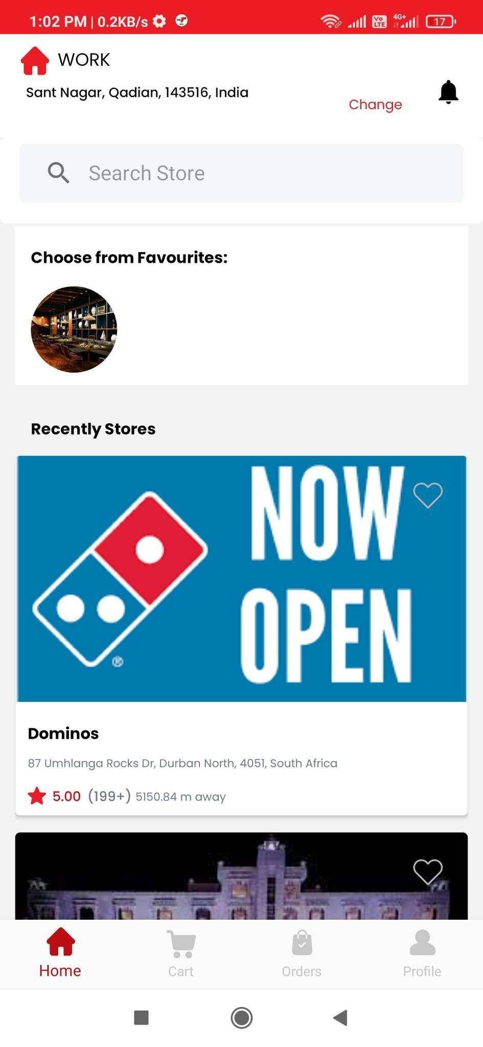 Mr T Food Delivery app