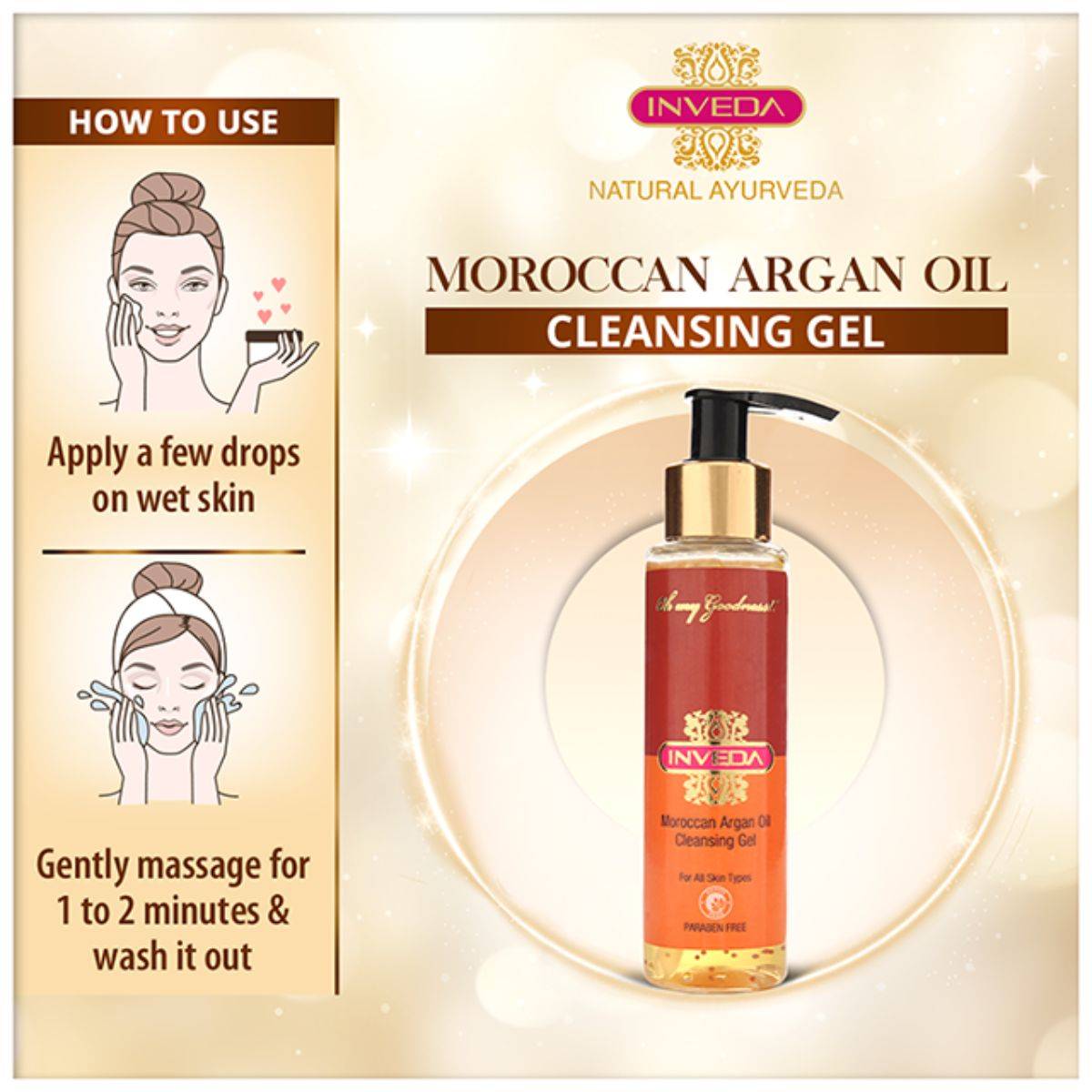 Moroccan Argan Oil Cleansing Gel | Intense Hydrator