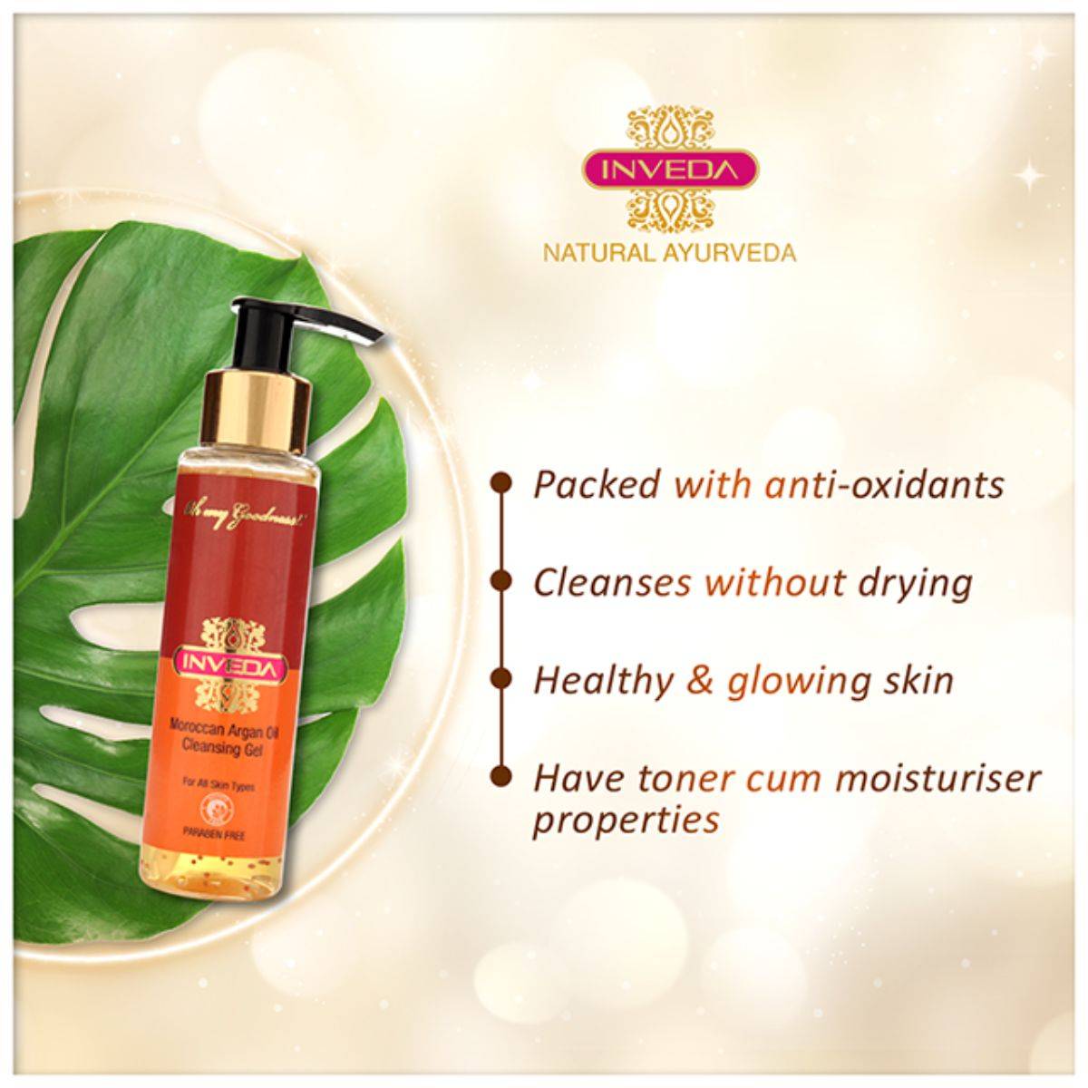 Moroccan Argan Oil Cleansing Gel | Intense Hydrator