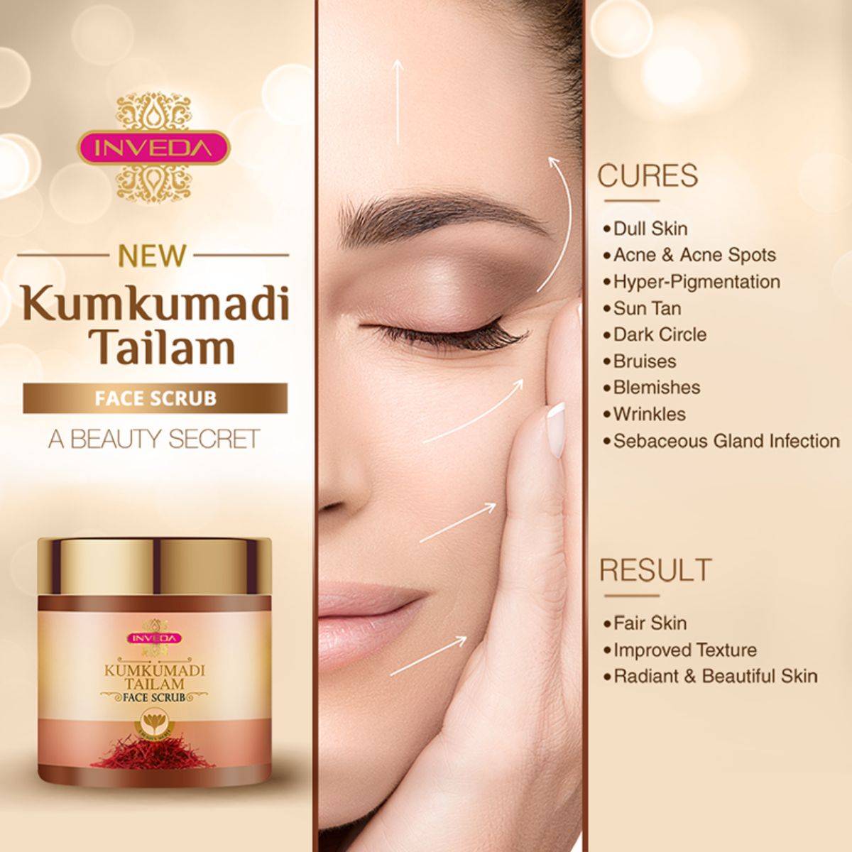 Kumkumadi Tailam Face Scrub