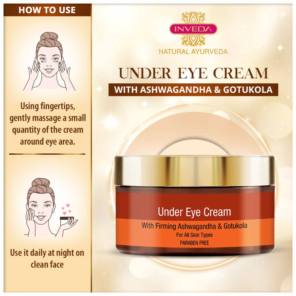 Under Eye Cream | Dark Circle & Puffy Eyes Corrector